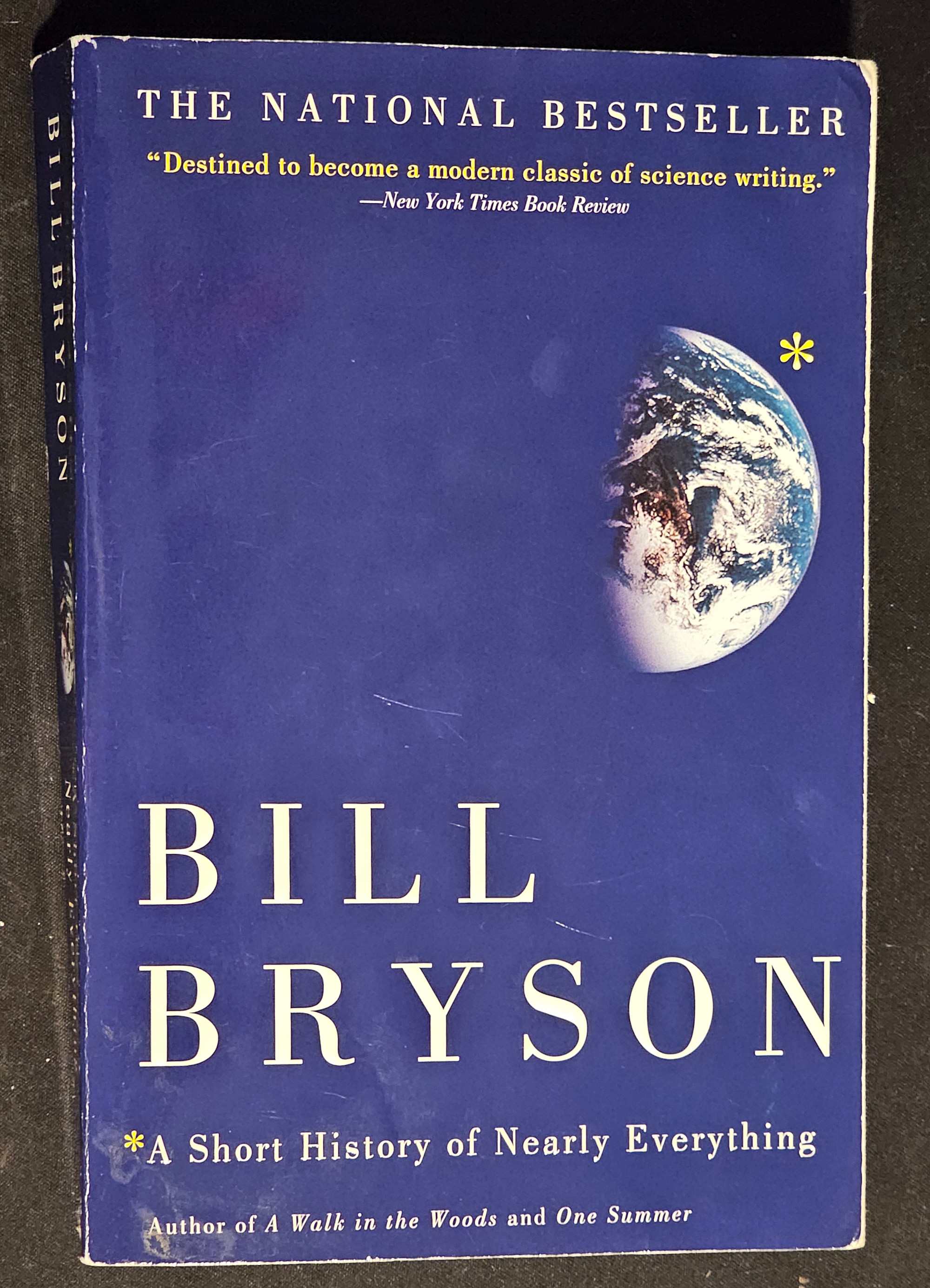 A Short History of Nearly Everything – Bill Bryson – 10⭐
